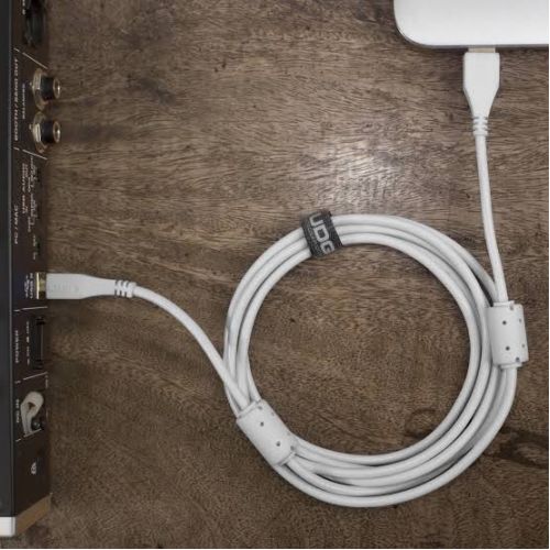 Аудиокабель UDG Ultimate Audio Cable USB 2.0 A-B White Straight 1m (U95001WT)